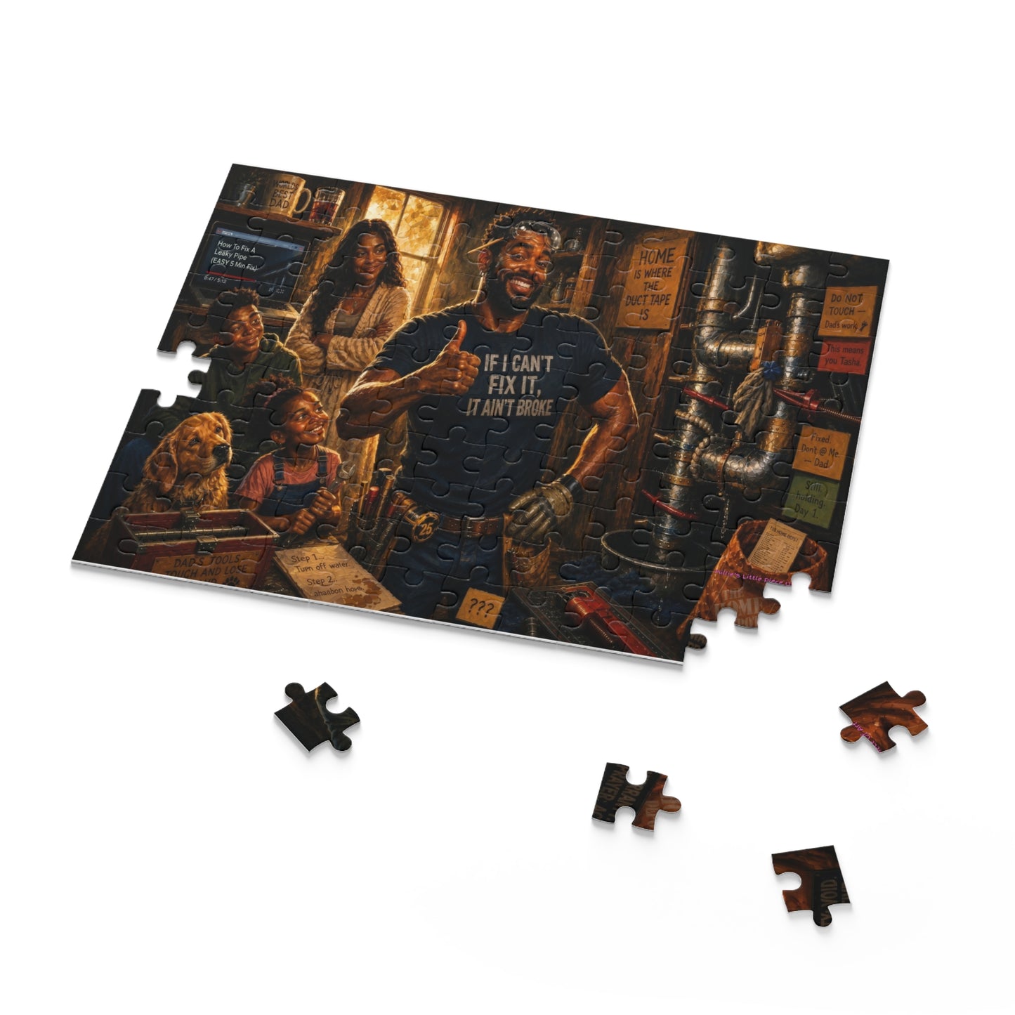 World's Best Dad — If I Can't Fix It It Ain't Broke Puzzle | 120, 252, 500 Piece