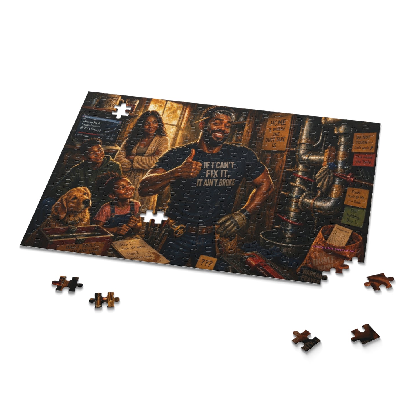 World's Best Dad — If I Can't Fix It It Ain't Broke Puzzle | 120, 252, 500 Piece
