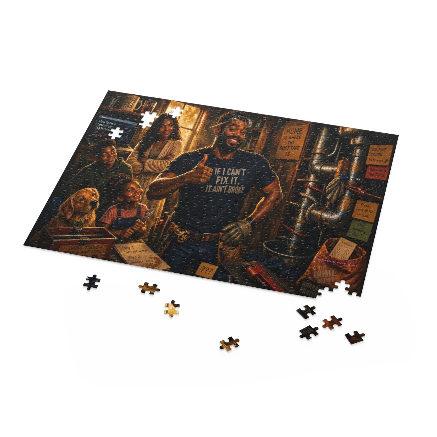 World's Best Dad — If I Can't Fix It It Ain't Broke Puzzle | 120, 252, 500 Piece